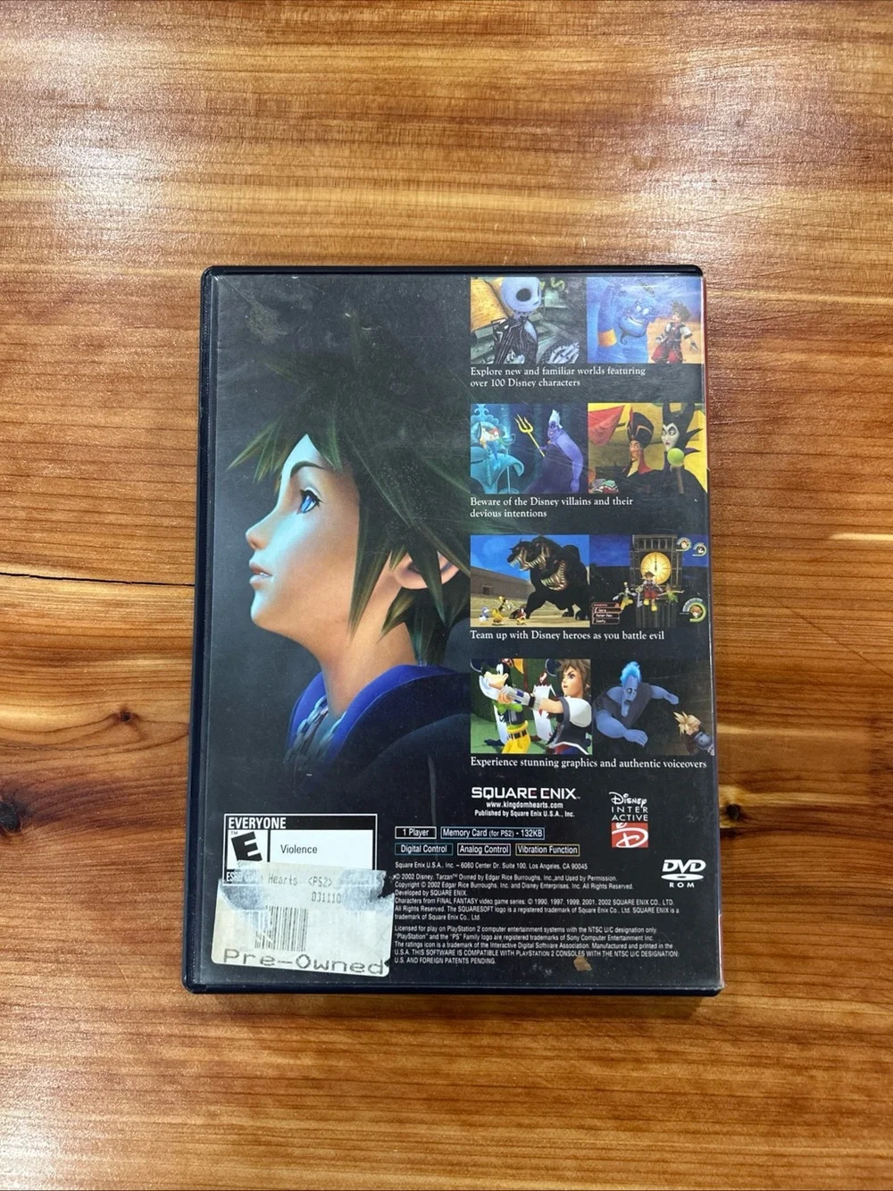 Kingdom of Hearts - Sony PlayStation 2 - Greatest Hits - Complete (CIB)